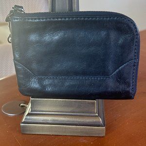 Frye Navy Wristlet